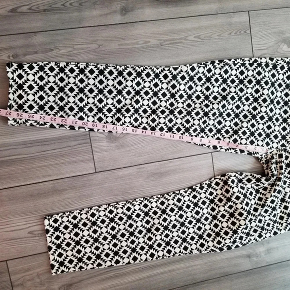 J.CREW Straight Jeans Women's Size 32 Multicolor Cotton Geometric Comfort Pocket - Picture 10 of 13